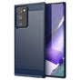 Husa pentru Samsung Galaxy Note 20 Ultra 5G, Techsuit Carbon Silicone, albastru