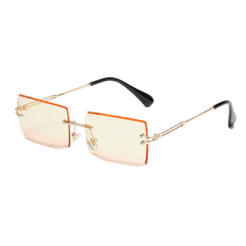 Ochelari de soare Techsuit Sunglasses Polarised Metal (16031-C8), polarizati, UV400, galben