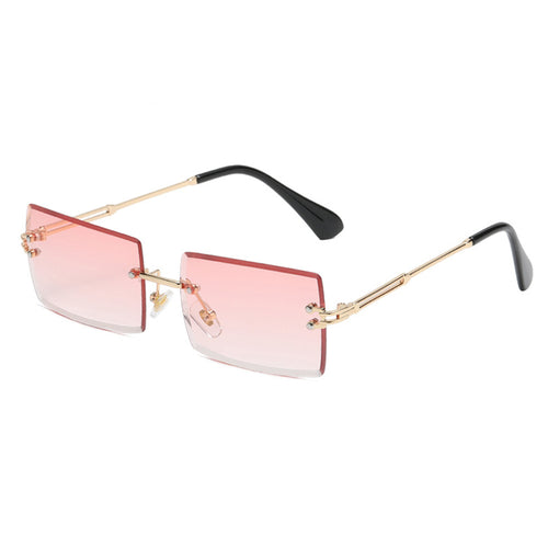 Ochelari de soare Techsuit Sunglasses Polarised Metal (16031-C6), polarizati, UV400, roz;galben