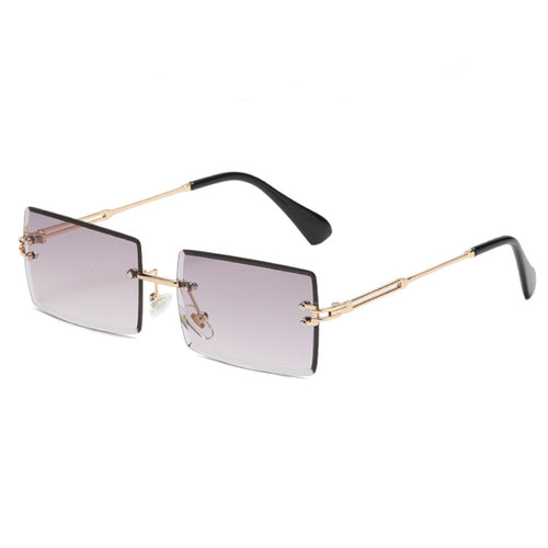Ochelari de soare Techsuit Sunglasses Polarised Metal (16031-C2), polarizati, UV400, galben;violet
