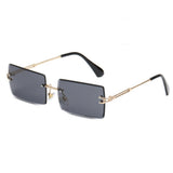 Ochelari de soare Techsuit Sunglasses Polarised Metal (16031-C11), polarizati, UV400, negru;galben