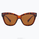 Ochelari de soare Techsuit Sunglasses Polarised PC (OD8155-C3), polarizati, UV400, negru;maro;portocaliu