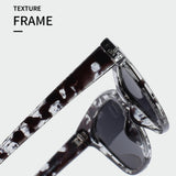 Ochelari de soare Techsuit Sunglasses Polarised PC (OD8155-C3), polarizati, UV400, negru;maro;portocaliu