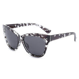 Ochelari de soare Techsuit Sunglasses Polarised PC (OD8155-C1), polarizati, UV400, negru;transparenta