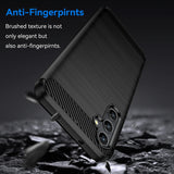 Husa pentru Samsung Galaxy Xcover7, Techsuit Carbon Silicone, albastru