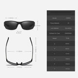 Ochelari de soare Techsuit Sunglasses Polarised TR90 (MM108), polarizati, UV400, maro