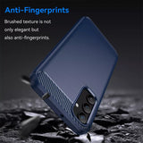 Husa pentru Samsung Galaxy A34 5G, Techsuit Carbon Silicone, albastru