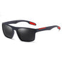 Ochelari de soare Techsuit Sunglasses Polarised TR90 (MM101), polarizati, UV400, rosu;albastru