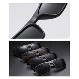 Ochelari de soare Techsuit Sunglasses Polarised TR90 (MM101), polarizati, UV400, rosu;albastru