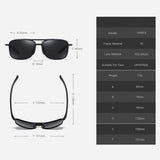 Ochelari de soare Techsuit Sunglasses Polarised TR90 (MM99), polarizati, UV400, maro