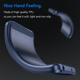 Husa pentru Samsung Galaxy S23, Techsuit Carbon Silicone, albastru