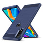 Husa pentru Huawei P30 Lite, Techsuit Carbon Silicone, albastru