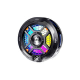 Cooler telefon Techsuit Phone Cooler (SL18), Magnetic, Temperature Display, RGB Lights, Fast Cooling, Universal, negru