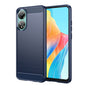 Husa pentru OPPO A78 4G, Techsuit Carbon Silicone, albastru