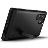 Husa pentru Samsung Galaxy S22 Ultra 5G, Spigen Tough Armor (ACS03923), negru