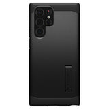 Husa pentru Samsung Galaxy S22 Ultra 5G, Spigen Tough Armor (ACS03923), negru