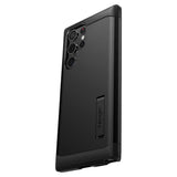 Husa pentru Samsung Galaxy S22 Ultra 5G, Spigen Tough Armor (ACS03923), negru