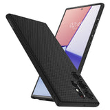 Husa pentru Samsung Galaxy S22 Ultra 5G, Spigen Liquid Air (ACS03915), negru