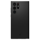Husa pentru Samsung Galaxy S22 Ultra 5G, Spigen Thin Fit (ACS03911), negru