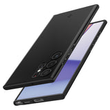 Husa pentru Samsung Galaxy S22 Ultra 5G, Spigen Thin Fit (ACS03911), negru