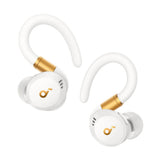 Casti wireless Anker SoundCore X20 (A3968G21), pentru Sport, Bluetooth, Rezistent la apa, alb