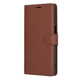 Husa pentru Motorola Moto G14, Techsuit Leather Folio, maro