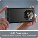 Husa pentru Realme 12 Pro, Techsuit Carbon Silicone, albastru