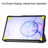 Husa tableta pentru Samsung Galaxy Tab S6 10.5 T860/T865, Techsuit FoldPro, albastru