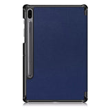 Husa tableta pentru Samsung Galaxy Tab S6 10.5 T860/T865, Techsuit FoldPro, albastru