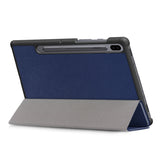 Husa tableta pentru Samsung Galaxy Tab S6 10.5 T860/T865, Techsuit FoldPro, albastru