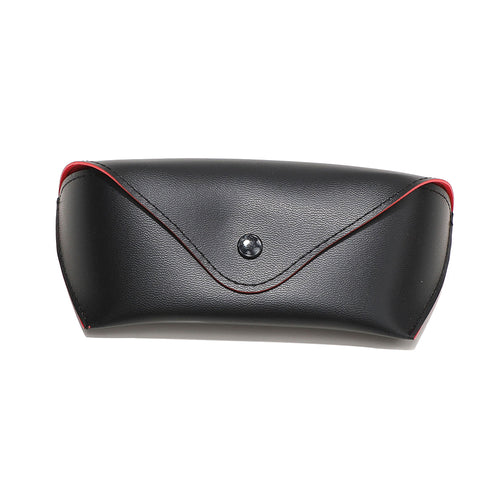 Techsuit Glasses Case (ETOB1), Eco Leather, 167 x 70 x 40mm, Negru
