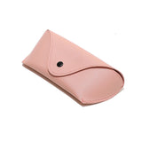 Techsuit Glasses Case (ETPU3), Eco Leather, 167 x 70 x 40mm, Roz