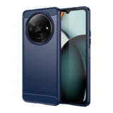Husa pentru Xiaomi Redmi A3, Techsuit Carbon Silicone, albastru