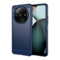 Husa pentru Xiaomi Redmi A3, Techsuit Carbon Silicone, albastru