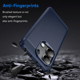 Husa pentru Xiaomi Redmi Note 13 4G, Techsuit Carbon Silicone, albastru