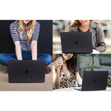 Husa laptop Techsuit UltraShell, MacBook Air 15 (2023 / 2024 / 2025 / 2026), negru mat