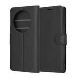 Husa pentru Realme 12 Pro, Techsuit Leather Folio, maro