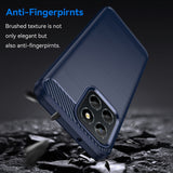 Husa pentru Honor X6, Techsuit Carbon Silicone, albastru