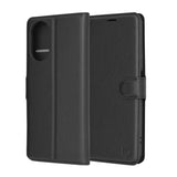 Husa pentru Realme C67 4G, Techsuit Leather Folio, maro