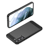 Husa pentru Samsung Galaxy S22 Plus 5G, Techsuit Carbon Silicone, negru