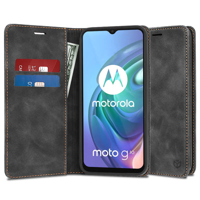 Husa pentru Motorola Moto G30, Techsuit Confy Cover, negru