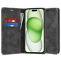 Husa pentru iPhone 15 Plus, Techsuit Confy Cover, negru
