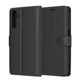 Husa pentru Samsung Galaxy A15 4G, Techsuit Leather Folio, maro