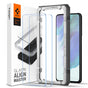 Folie de protectie pentru Samsung Galaxy S21 FE 5G, Spigen (2 pack) Glas.tR Align Master (AGL03088)
