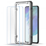 Folie de protectie pentru Samsung Galaxy S21 FE 5G, Spigen (2 pack) Glas.tR Align Master (AGL03088)