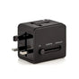 Adaptor pentru Calatorie Techsuit (HHT148), PD20W, QC, USB, Type-C, EU, UK, AUS, US, Negru