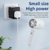 Adaptor pentru Calatorie Techsuit (HHT904-B1), PD15W, 3 x USB, Type-C, EU, UK, AUS, US, Negru