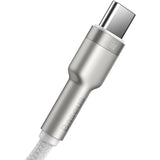 Cablu Baseus de date Cafule Series Metal (CAKF000202), USB to Type-C 66W, 2m, alb