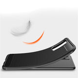 Husa pentru Samsung Galaxy A53 5G, Techsuit Carbon Silicone, albastru