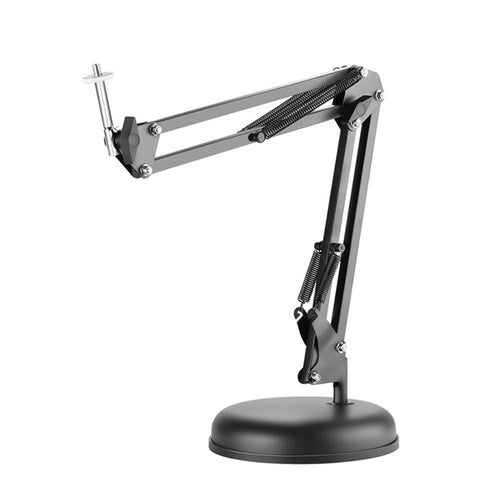 Suport de birou Techsuit birou (GT6), Reglabil Arm pentru Multipurpose Use cu 1/4 Screw Compatibility, negru